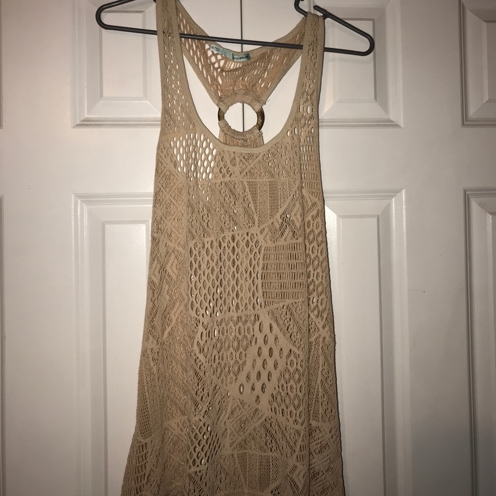 Lace tank top